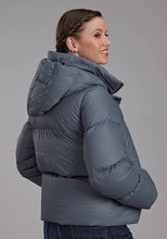 Load image into Gallery viewer, Roper 2165 Puffer (Steel) - Women's Nylon Jacket
