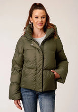 Load image into Gallery viewer, Roper 1744 Puffer (Green) - Women's Nylon Jacket
