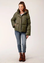 Load image into Gallery viewer, Roper 1744 Puffer (Green) - Women's Nylon Jacket

