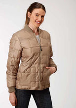 Load image into Gallery viewer, Roper 1473 Quilted Poly (Khaki) - Women's Jacket
