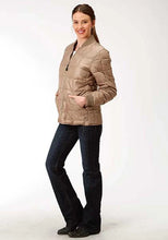 Load image into Gallery viewer, Roper 1473 Quilted Poly (Khaki) - Women's Jacket
