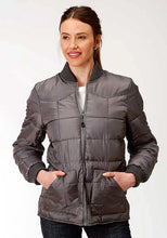 Load image into Gallery viewer, Roper 1473 Quilted Poly (Grey) - Women's Jacket
