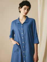 Load image into Gallery viewer, 100% Linen Shirt Dress MADISON
