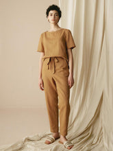 Load image into Gallery viewer, 100% Linen Two-Piece Casual Linen Tracksuit COLLEEN
