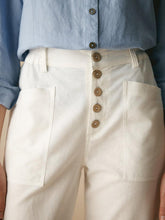Load image into Gallery viewer, Linen Simple Button Fly Trousers HEIDI
