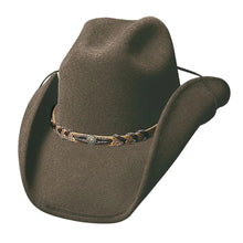 Load image into Gallery viewer, Bullhide Montana - Shapeable Wool Felt Cowboy Hat
