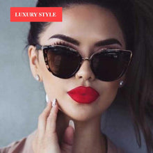 Load image into Gallery viewer, Luxury Modern Luxury Cateye  Woman Vintage Classic Gradient Lady Sunglassese  With  UV400 Protection
