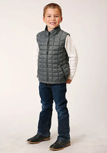 Load image into Gallery viewer, Roper Boy's Lightweigth Puffer Vest (Sage) - Children's Vest
