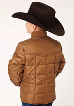 Load image into Gallery viewer, Roper Boy's Polyfill Puffer Coat (Brown) - Children's Jacket
