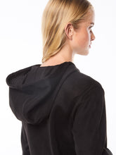 Load image into Gallery viewer, Women's Camoscio Hoodie- Black Beauty
