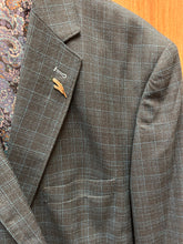 Load image into Gallery viewer, Needle &amp; Stitch NS2N-107 Teal Glen Plaid 2-Button Blazer
