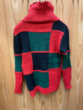 Load image into Gallery viewer, Stacy Adams SW121 Red/Green Geometric Print Sweater
