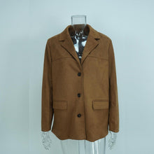 Load image into Gallery viewer, Plus Size Women's Solid Color Blazer Jacket
