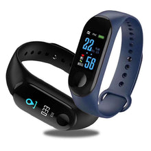 Load image into Gallery viewer, Proffesional Smart Sport Watch With  Band Blood Pressure Monitor and Bracelet M3Plus Wristband for Men and Women In Modern Design
