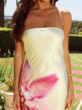 Load image into Gallery viewer, Stylish Printed : Tube Maxi Dress
