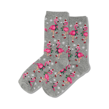 Load image into Gallery viewer, Santa Flamingos
