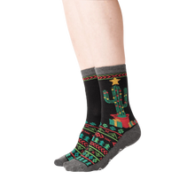 Load image into Gallery viewer, Christmas Cactus Non-Skid Slipper
