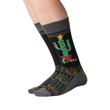 Load image into Gallery viewer, Christmas Cactus Non-Skid Slipper
