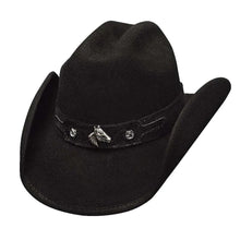Load image into Gallery viewer, Bullhide Horsing Around - Shapeable Wool Children's Hat
