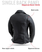 Load image into Gallery viewer, Bloom - Women's Motorcycle Leather Jacket
