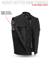 Load image into Gallery viewer, Highland V2 Men's Motorcycle Canvas Vest

