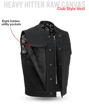 Load image into Gallery viewer, Highland V2 Men's Motorcycle Canvas Vest
