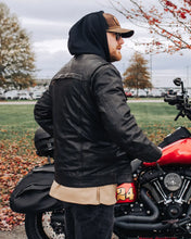 Load image into Gallery viewer, Vendetta Men's Motorcycle Leather Jacket

