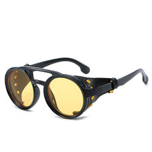Load image into Gallery viewer, Steampunk Sunglasses Brand Design Round Sunglass
