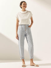 Load image into Gallery viewer, Linen Simple Button Fly Trousers HEIDI
