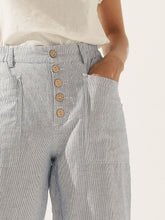 Load image into Gallery viewer, Linen Simple Button Fly Trousers HEIDI
