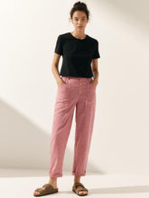 Load image into Gallery viewer, Linen Simple Button Fly Trousers HEIDI
