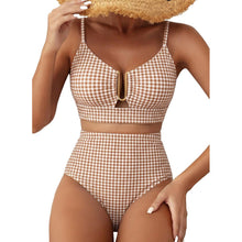 Load image into Gallery viewer, Women's Floral Print High-Waist U-Wire Bikini Set
