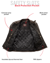Load image into Gallery viewer, Rider Club - Men's Leather Motorcycle Jacket
