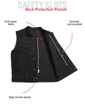 Load image into Gallery viewer, Havoc Men's Motorcycle Twill Vest

