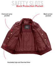 Load image into Gallery viewer, Popstar Women's  Motorcycle Leather Jacket
