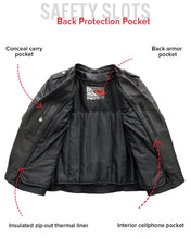 Load image into Gallery viewer, Tantrum - Women's Motorcycle Leather Jacket
