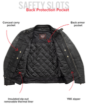 Load image into Gallery viewer, Raptor Men's Motorcycle Leather Jacket

