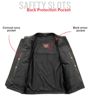 Load image into Gallery viewer, Titan Men's Motorcycle Leather Jacket
