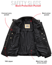 Load image into Gallery viewer, Outcast - Women's Twill Motorcycle Jacket
