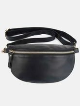 Load image into Gallery viewer, Medium PU Leather Crossbody Bag with Adjustable Strap
