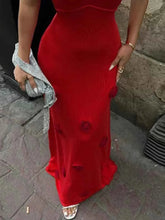 Load image into Gallery viewer, White Flower Maxi : Cami Dress
