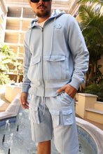 Load image into Gallery viewer, F5735 Frost Essential Fleece Hoodie - Blue
