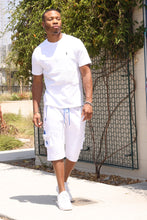 Load image into Gallery viewer, M277 Makobi Layered Jacquard Tee - White
