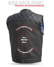 Load image into Gallery viewer, Downside Men's Motorcycle Leather Vest
