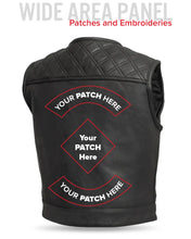 Load image into Gallery viewer, Shell Shock Men's Motorcycle Leather Vest (limited edition)
