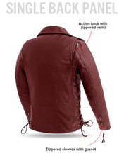 Load image into Gallery viewer, Popstar Women's  Motorcycle Leather Jacket
