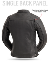 Load image into Gallery viewer, Cyclone - Women's Motorcycle Leather Jacket
