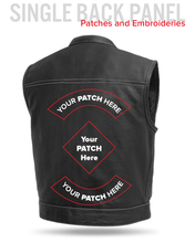 Load image into Gallery viewer, Lowrider Perforated Men's Leather Vest
