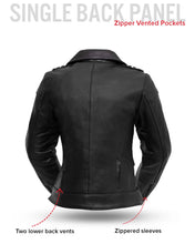 Load image into Gallery viewer, Iris - Women's Motorcycle Leather Jacket
