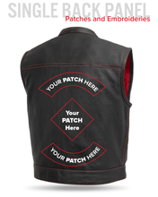 Load image into Gallery viewer, Lowrider Perforated Men's Leather Vest
